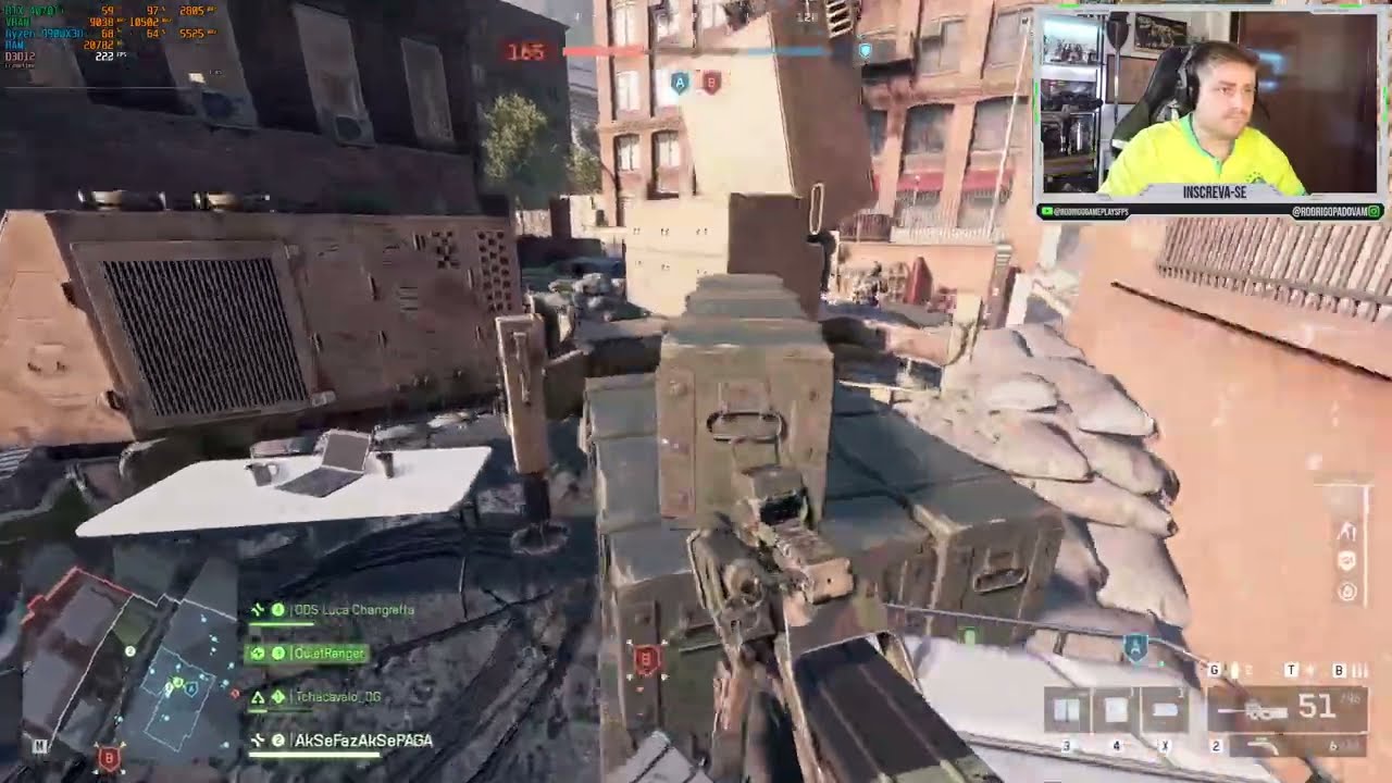 LIVE ON - XP EM DOBRO UPANDO ARMAS #6  - MULTIPLAYER  BATTLEFILD 6