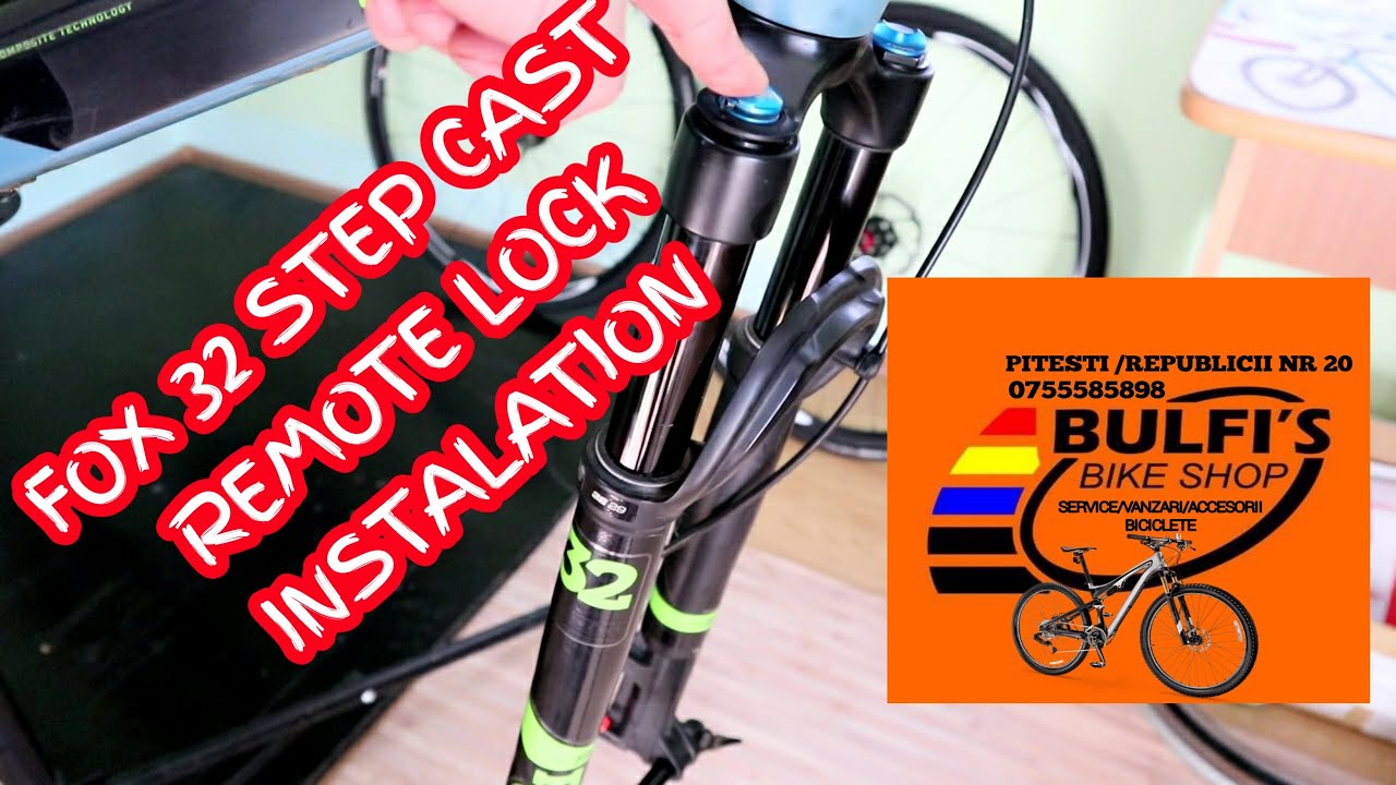 Fox step cast 32 remote lock instalation/furca fox 32 29 er