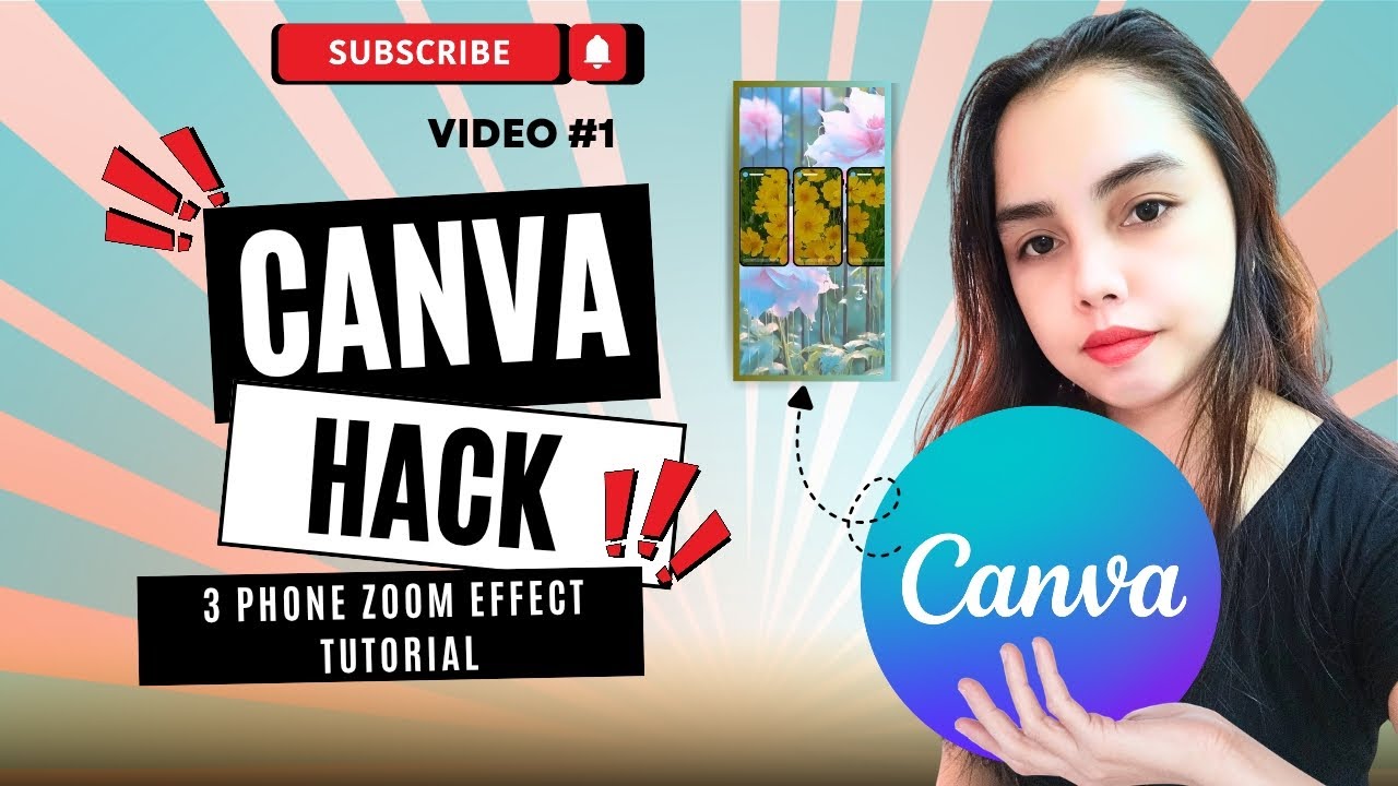 How to Make 3 Phone Screen Animation in One Video | Canva Hack Tutorial for Beginners