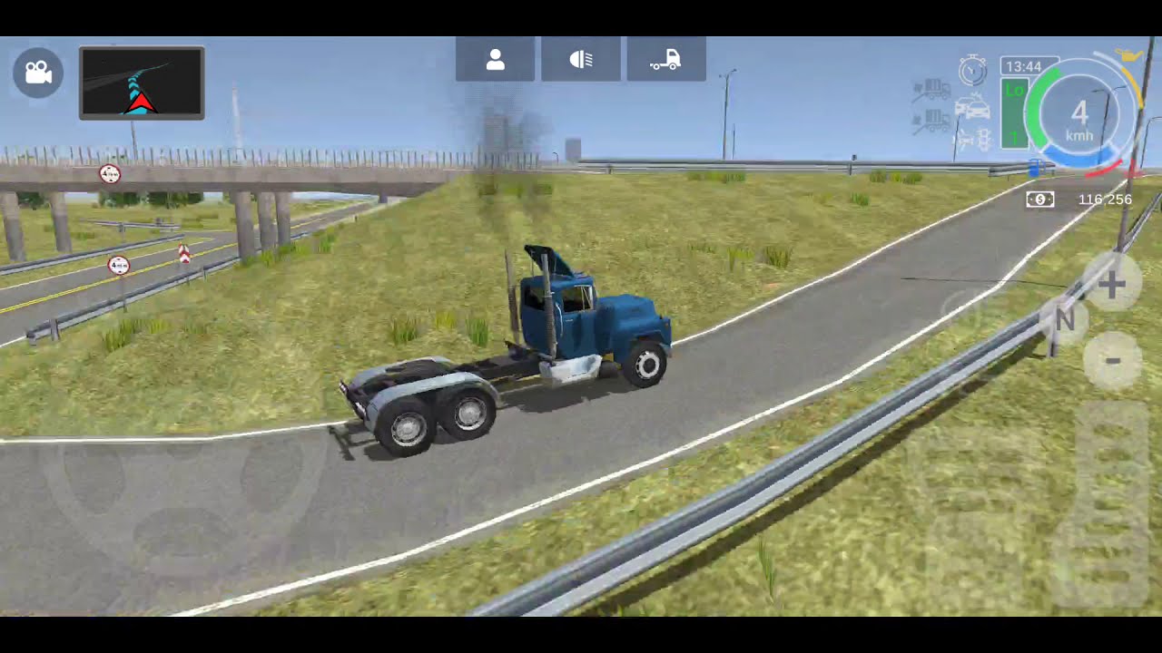 Grand Truck Simulator 2 - mack R401 using manual gear