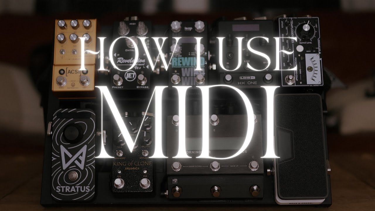 2025 MIDI Pedalboard Setup [@MorningstarEngineering MC6 mkii ​⁠+ @pedalnetics aux]