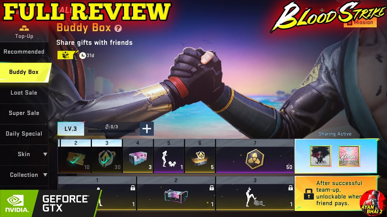 BLOOD STRIKE NEW EVENT - BUDDY BOX FULL REVIEW