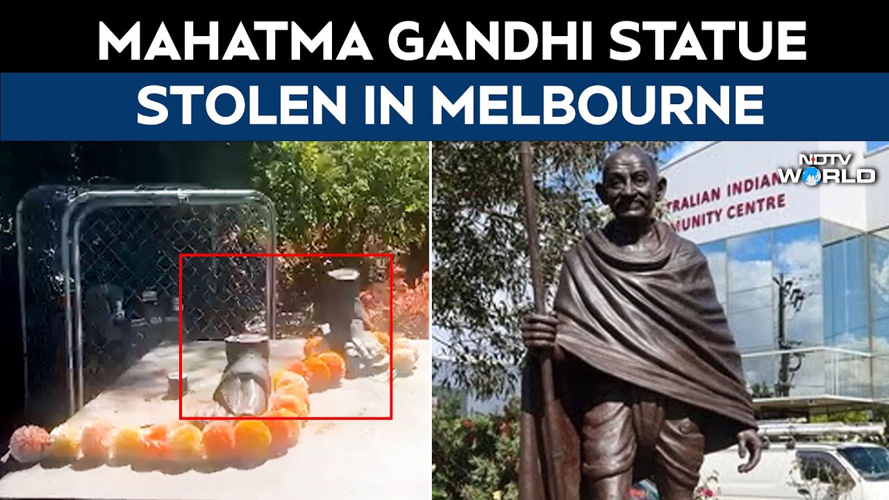 Mahatma Gandhi Statue Stolen in Melbourne, Police Probe On