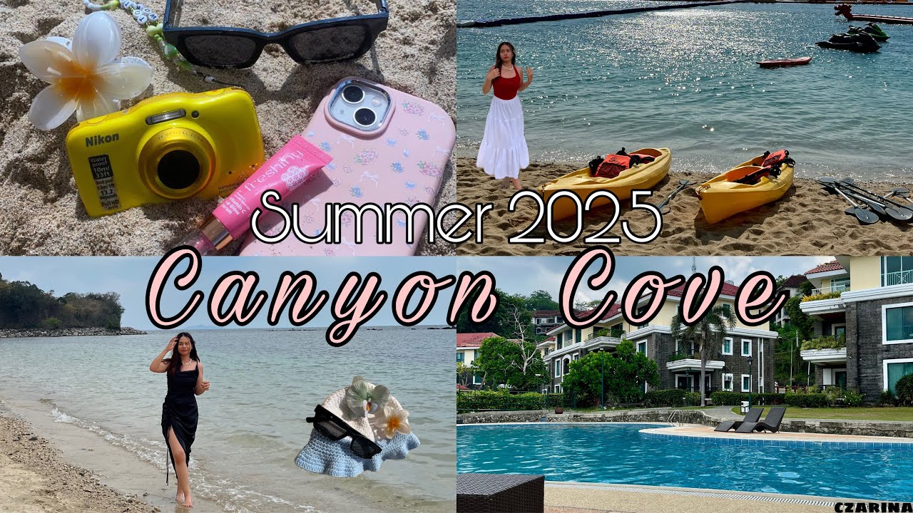 Beach Getaway with My Girls! 🌊☀️ | Canyon Cove Day Tour 2025 Vlog | Czarina