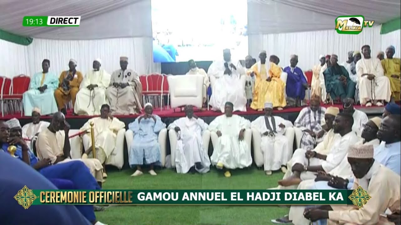🔴[ DIRECT ] CEREMONIE OFFICIELLE: GAMOU EL HADJ DIABEL KA l SAMEDI 08 NOVEMBRE 2025
