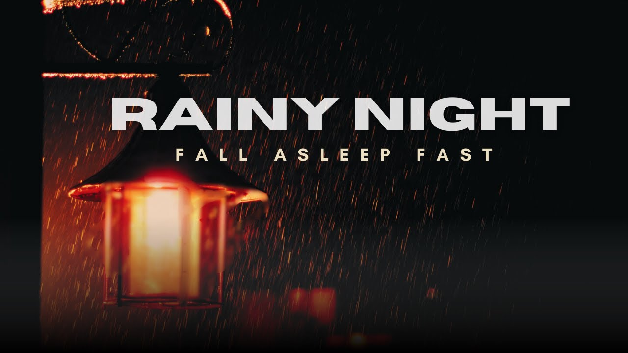 Deep Night Rain Sounds for Sleep 🌙 Calm, Dark, Peaceful (1 hour)