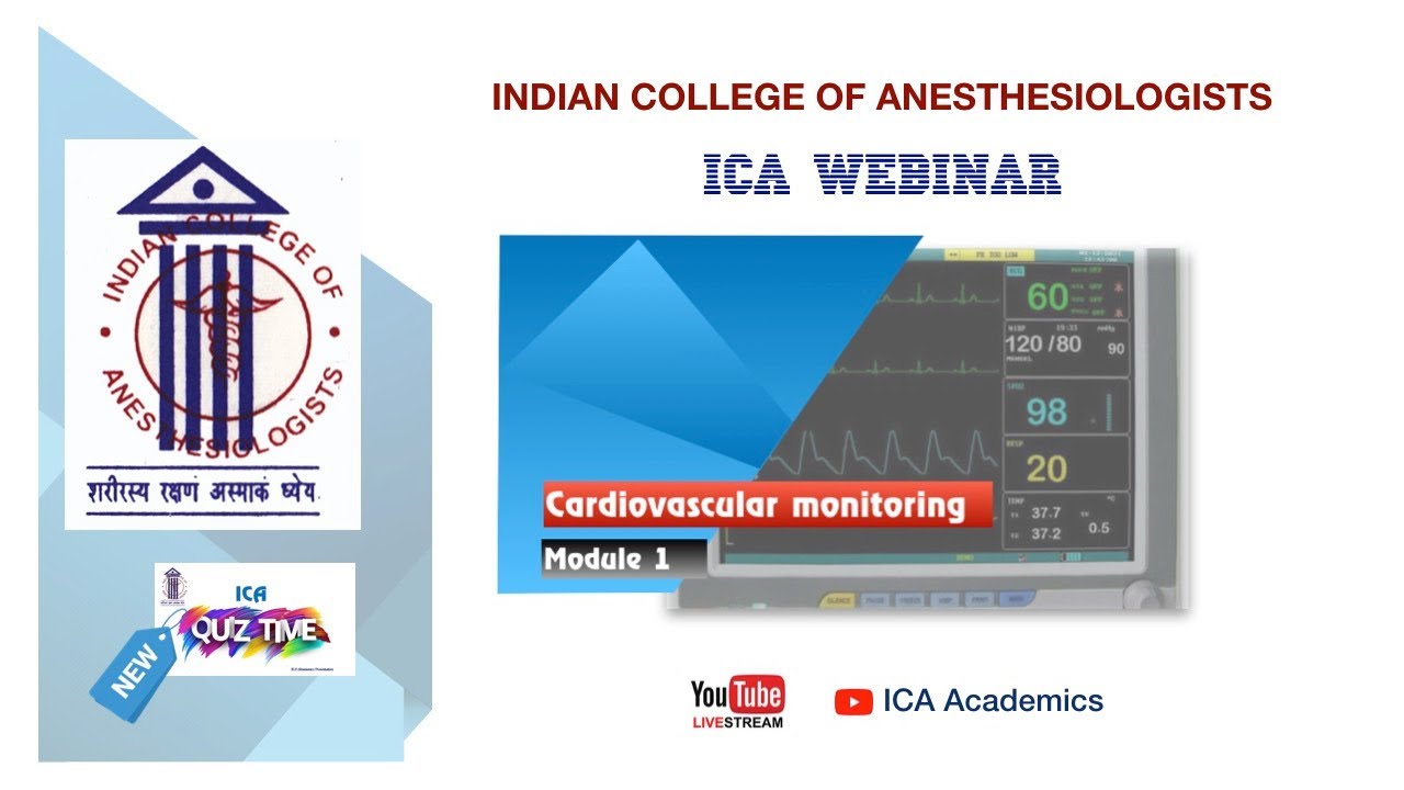 Cardiovascular Monitoring: Module 1 | ICA Webinar