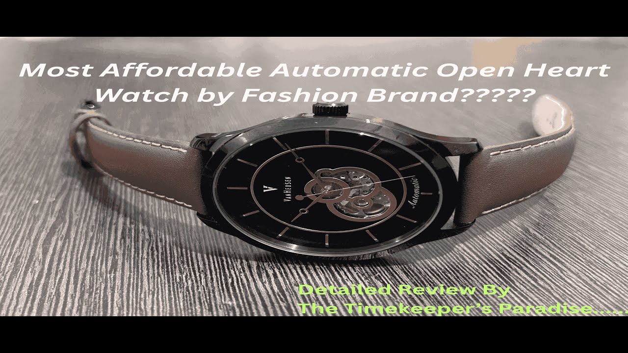 Most Affordable Open Heart Automatic Watch by Fashion Brand(Van Heusen VH000033B)??????