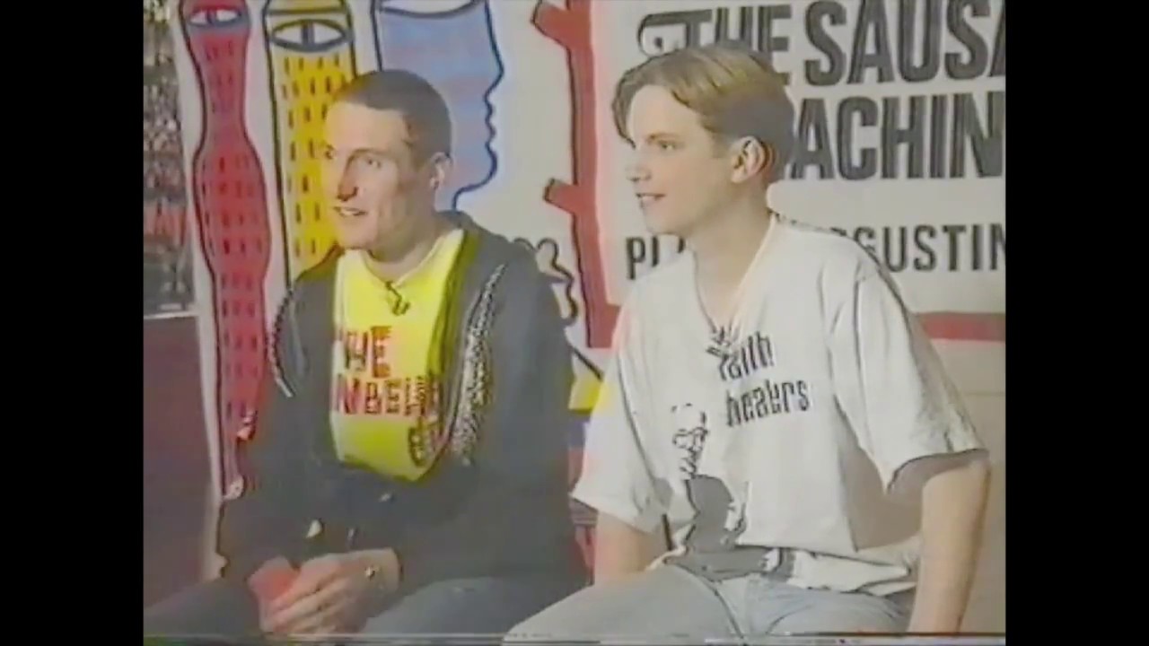 Too Pure / The Sausage Machine - Interview on Transmission, ITV, 1990.