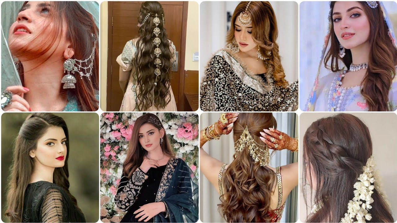 Eid Special Beautiful Hairstyle Ideas 2026 | Bridal,Party,Open Hair & Trendy Festive Looks For Girls