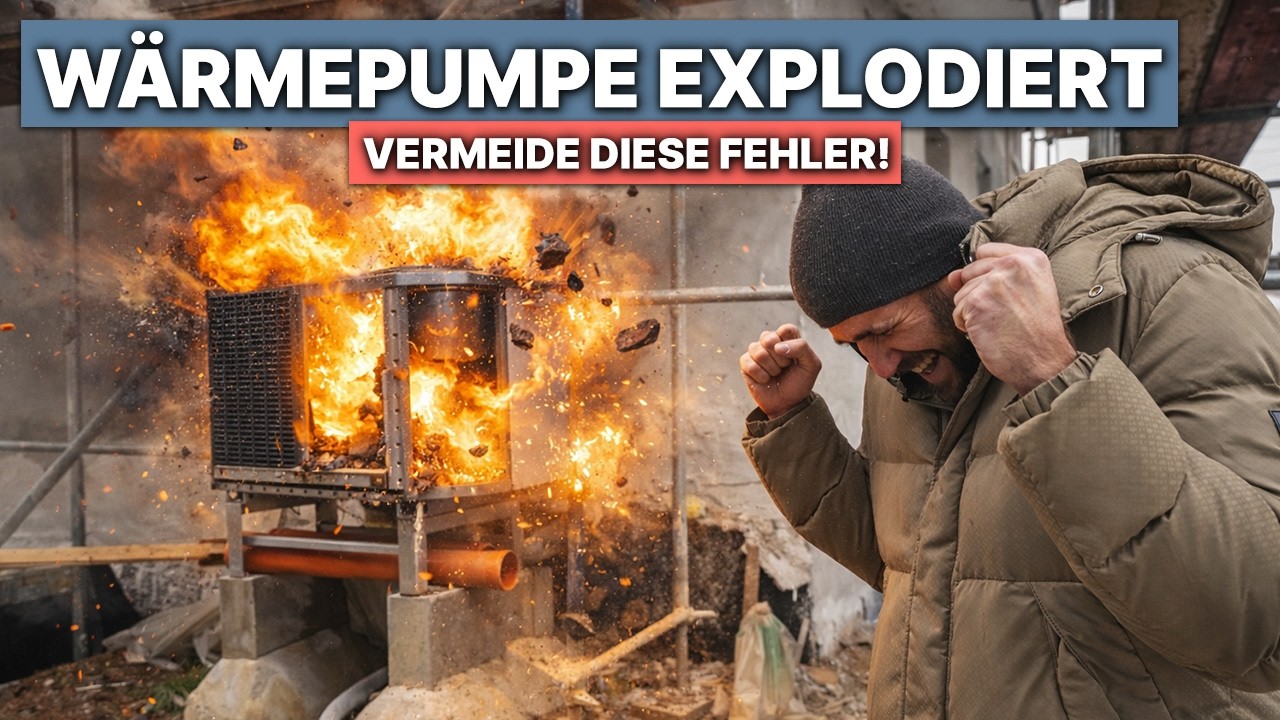 WÄRMEPUMPE EXPLODIERT! - So kannst du es verhindern..
