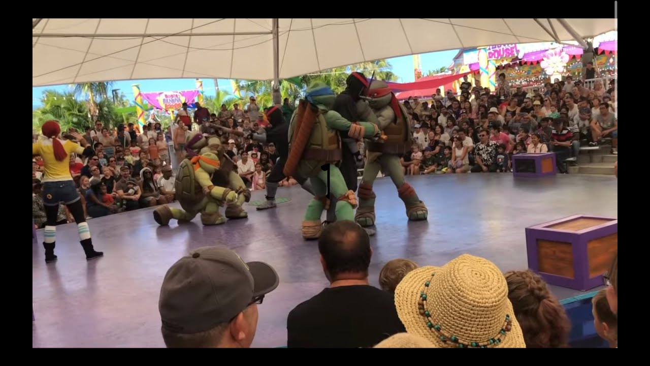 Teenage Mutant Ninja Turtle | Sea World  Gold Coast #tmnt  #ninjaturtles #Nickelodeon #Seaworld