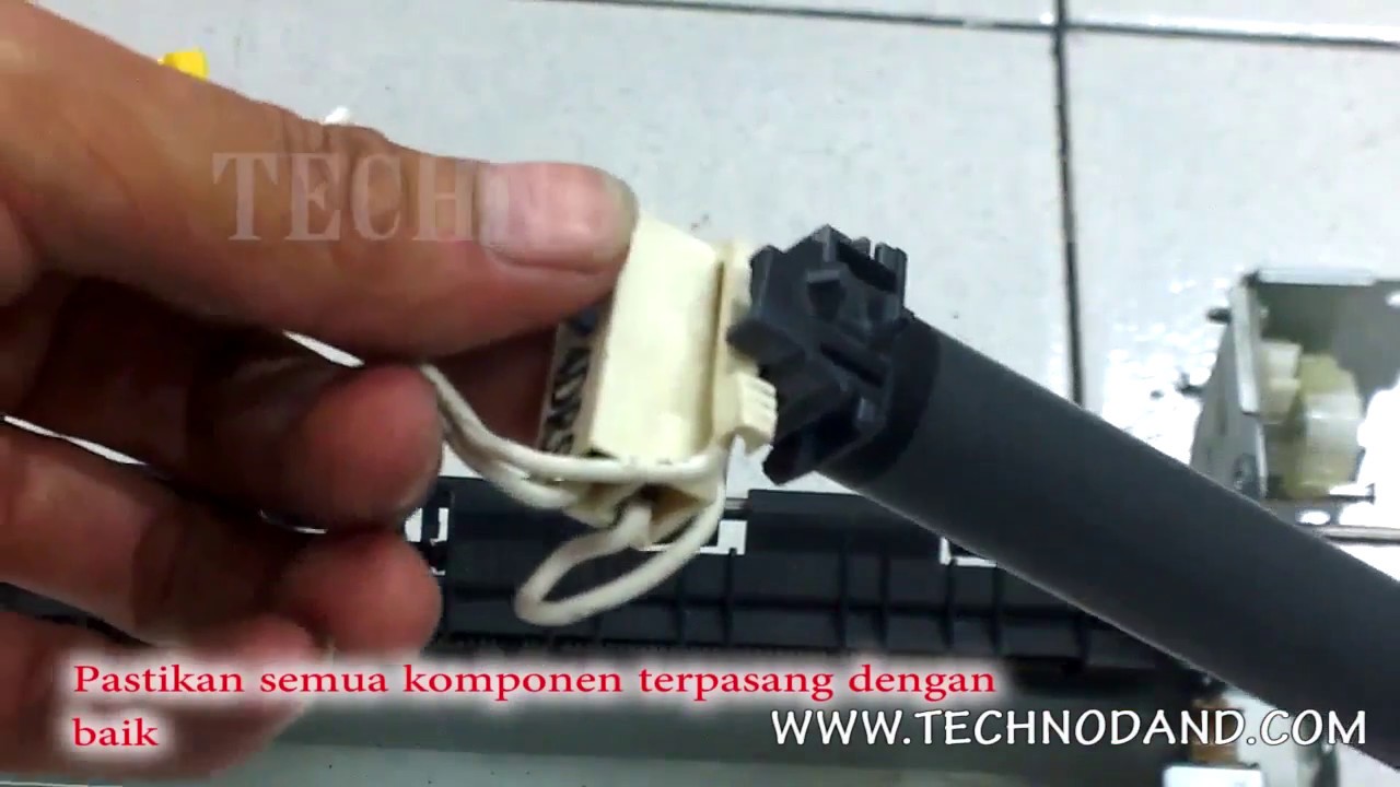 How to Replace Fuser Film Sleeve And Pressure Roller HP Laserjet Pro 400 m401n - Part 2