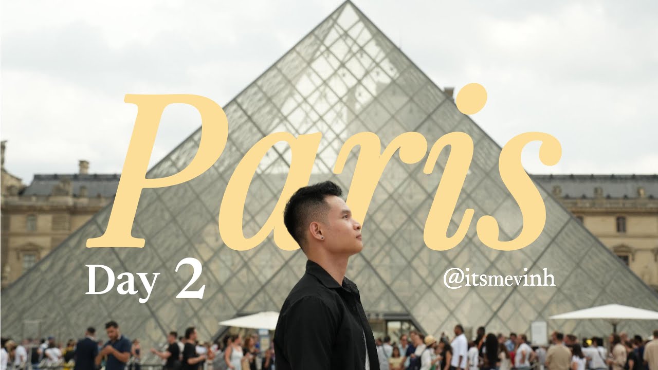 1st Solo Trip to Europe #2 🇪🇺 | Ngày 2 ở Paris 🇫🇷 | Travel Europe