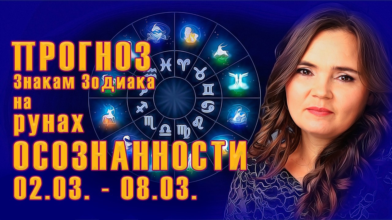 Рунический прогноз на неделю со 2 по 8 марта  для всех знаков Зодиака | Школа в Потоке
