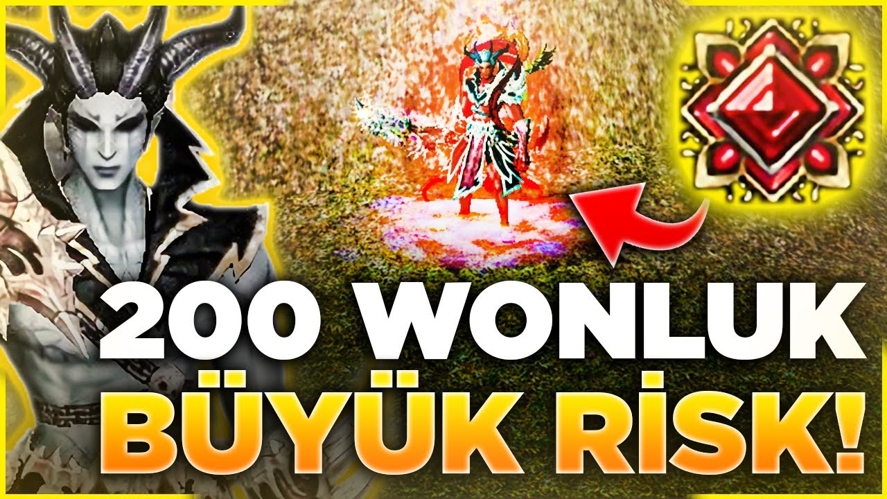 YENİ SUNUCUDA 200 WONLUK BÜYÜK RİSK! 🔥 TÜM SERVETİMİ RİSK ETTİM! 😱 | Metin2 Lodos#3
