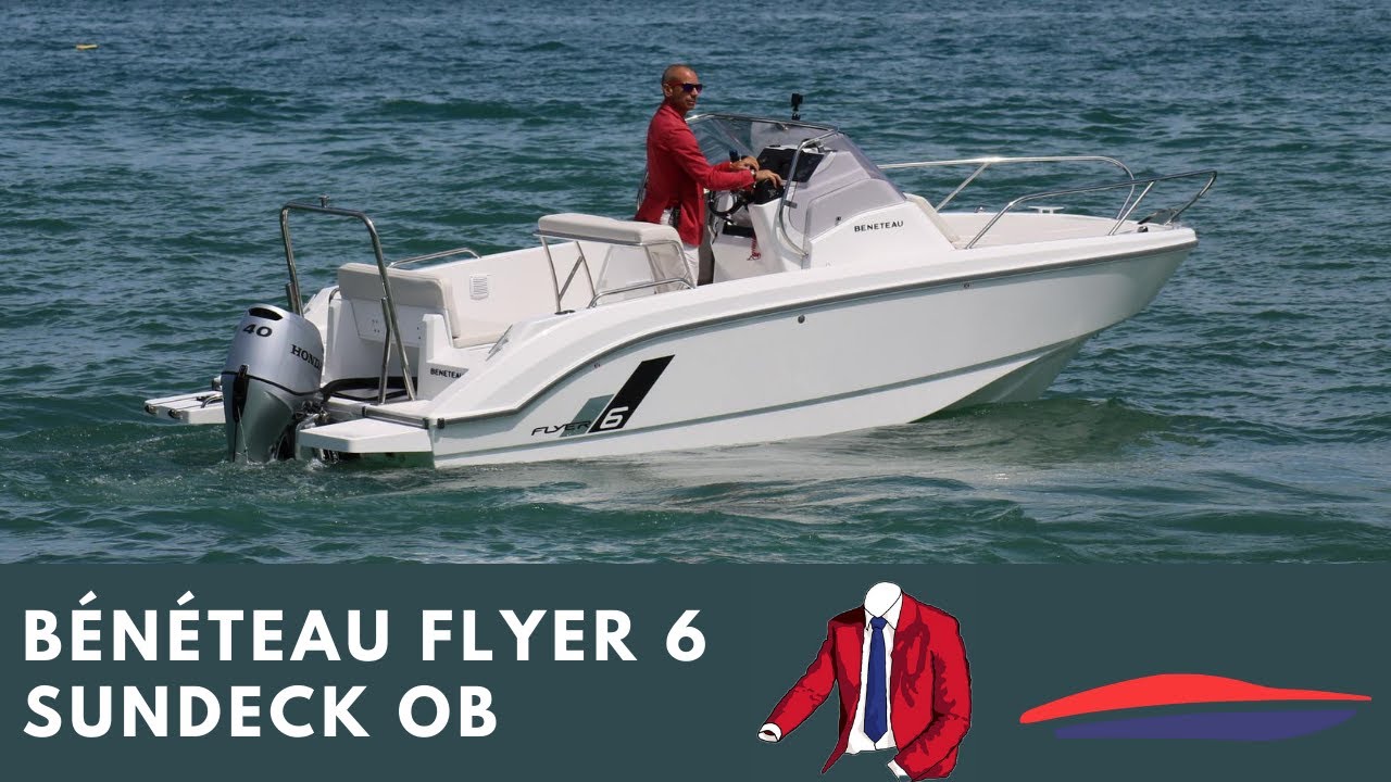 Bénéteau Flyer 6 Sundeck OB [Test in Acqua]