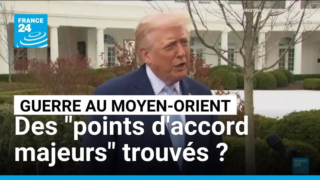 Trump dit que les Etats-Unis et l'Iran ont trouv&eacute; des 