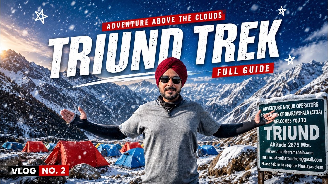 Triund Trek Top ll vlog no 2 