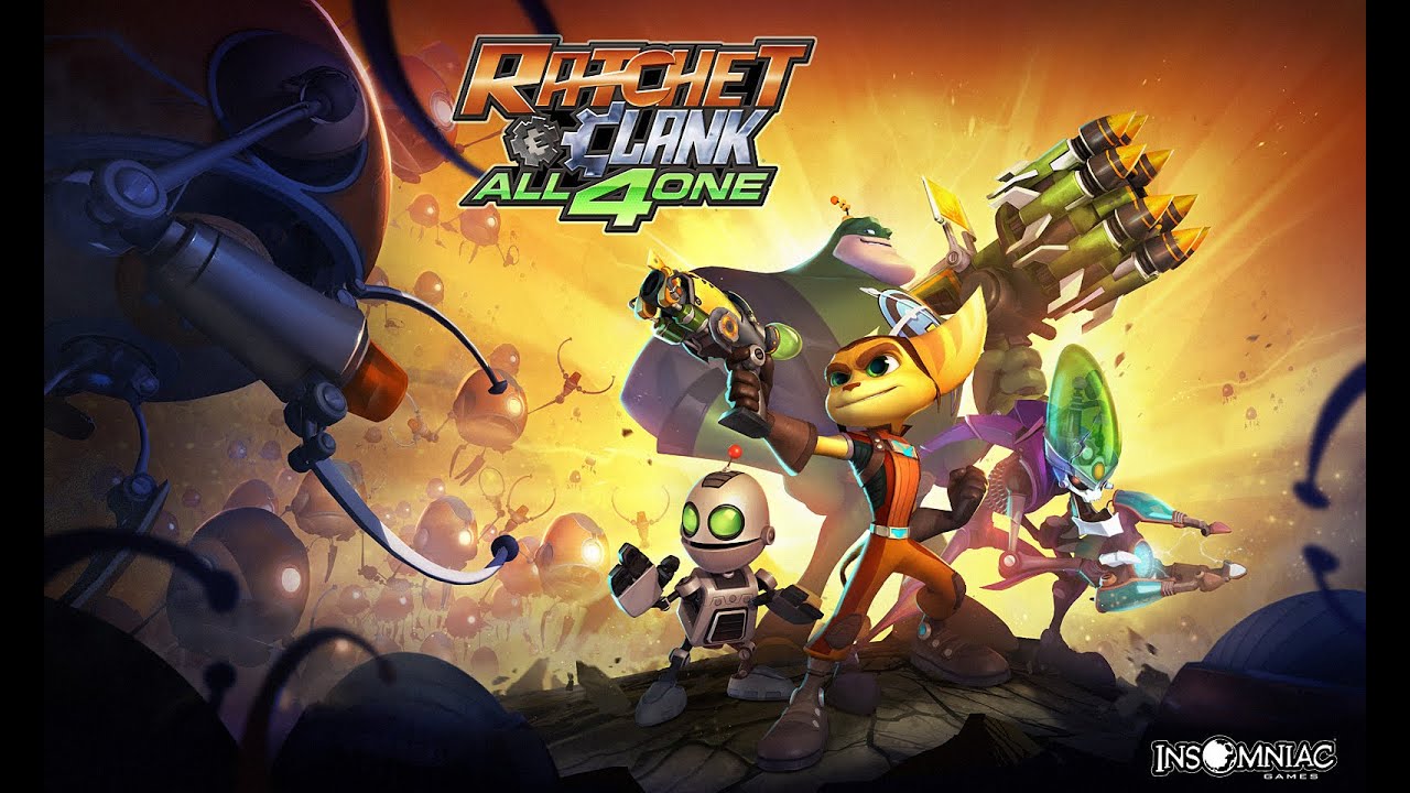 Ratchet & Clank All 4 One - OCTOMOTH (Boss Battle)
