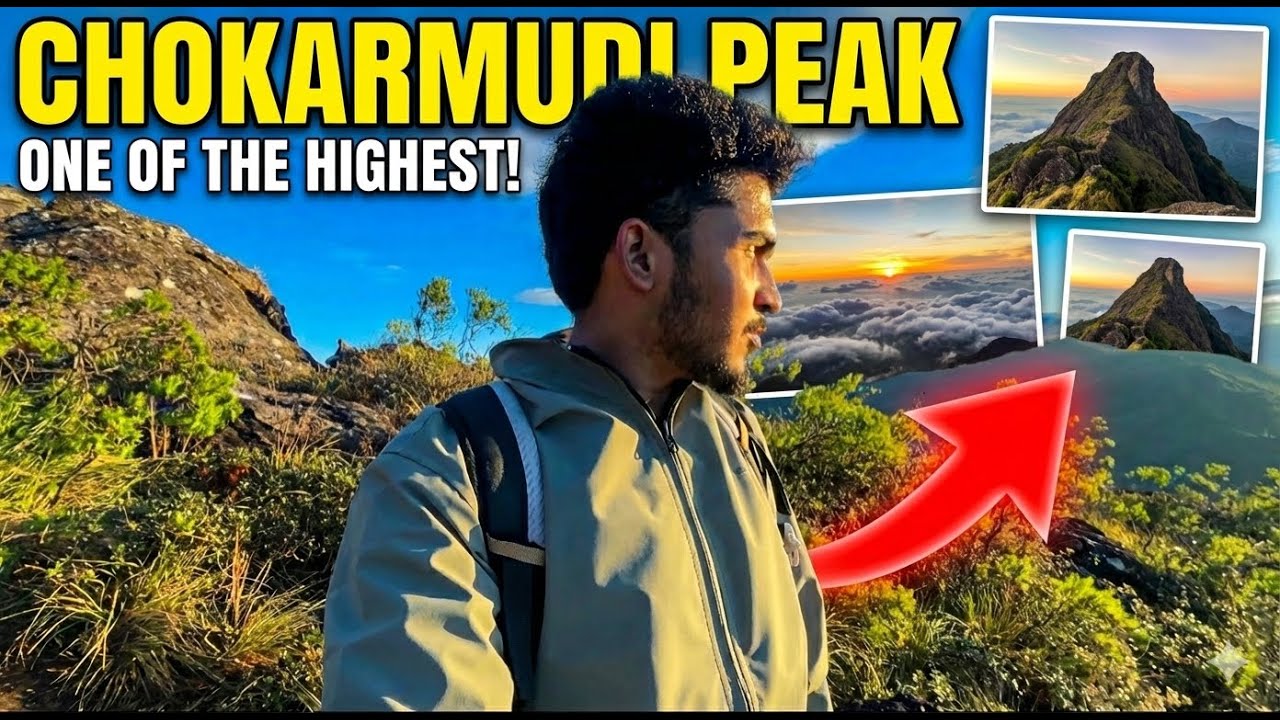 I Trekked One of the Highest Peaks in Munnar🏔️!