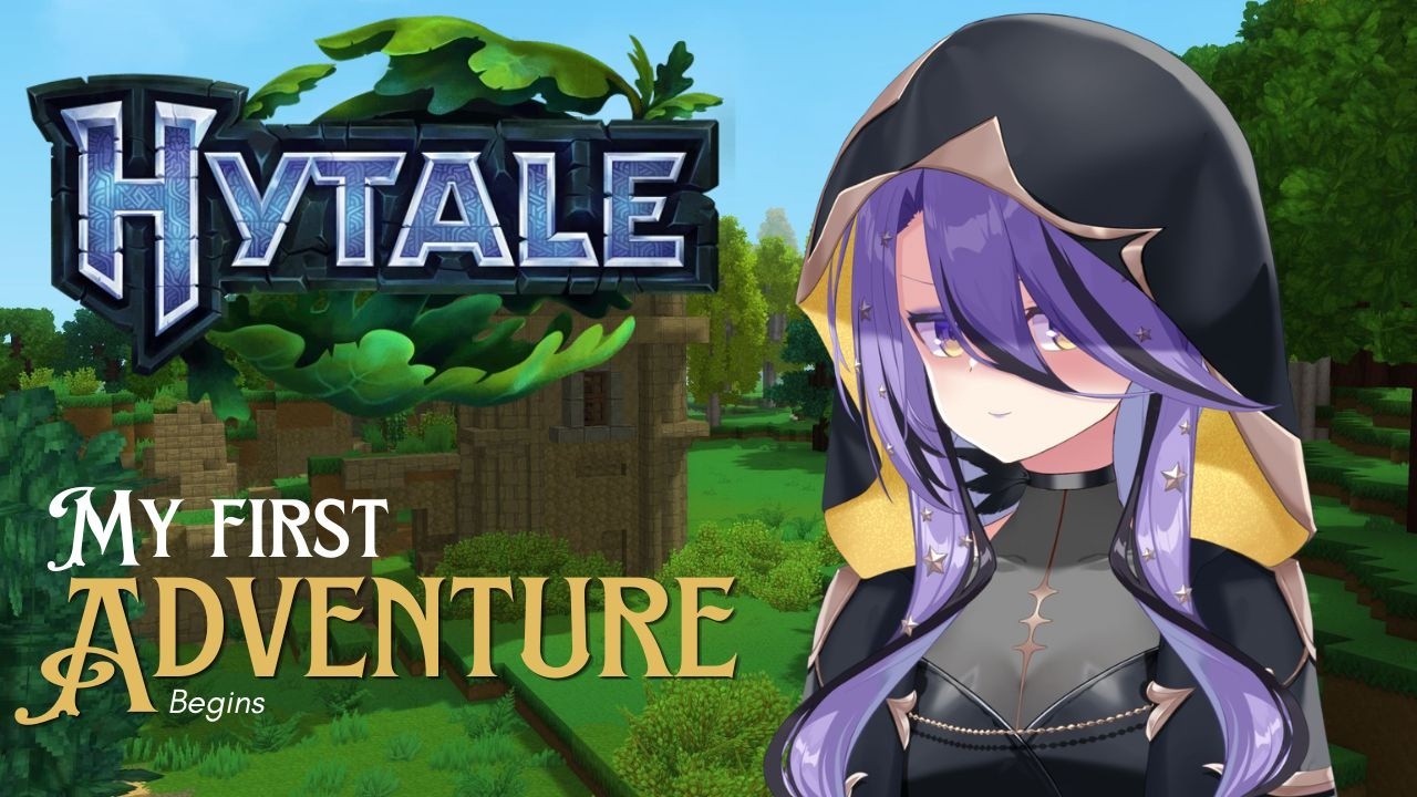 【Hytale】First time playing this game, what should i do?【hololive | moona】