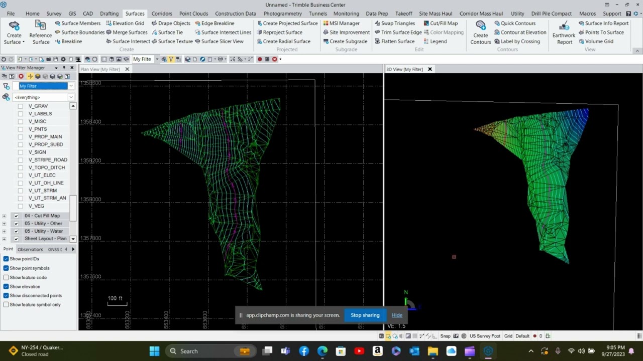 creating contours in TBC