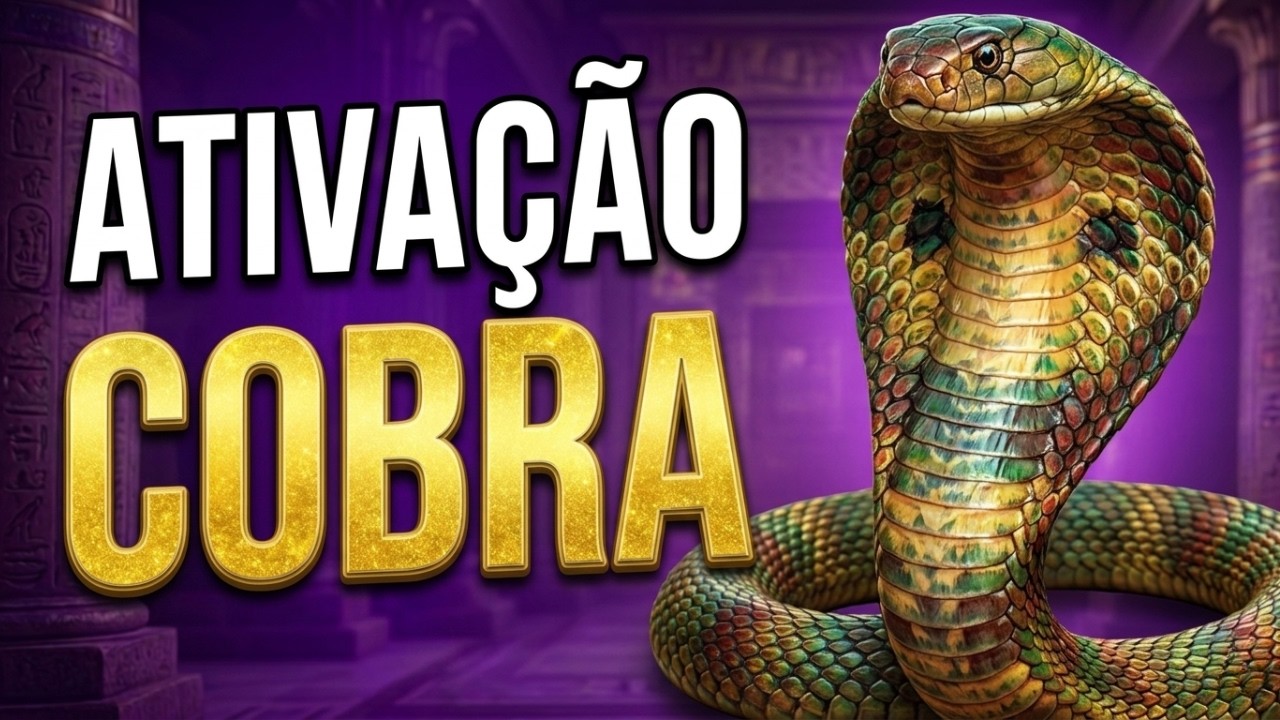 🐍  ARQUÉTIPO DA COBRA ATIVAÇÃO IMEDIATA para cura, renovação e transmutação