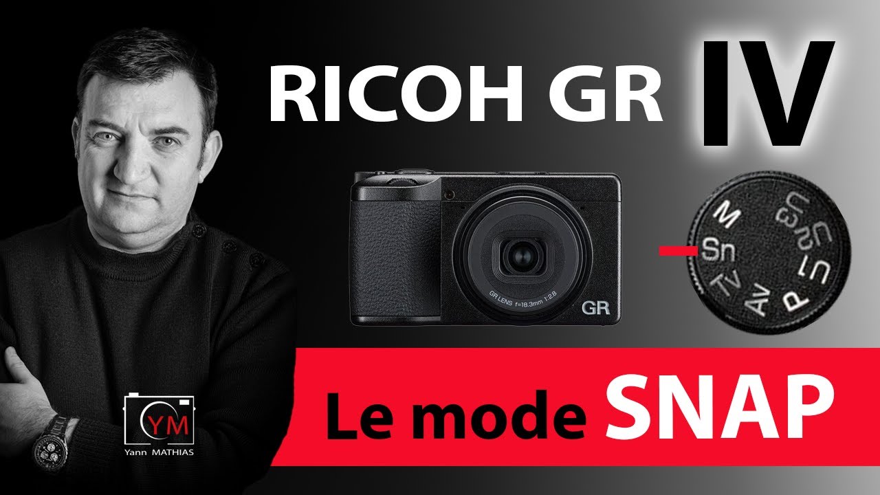 Mode SNAP du Ricoh GRIV (vous saurez TOUT)