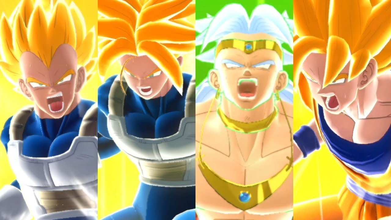Todas as Transformações/Fusões DRAGON BALL RAGING BLAST 2 (PS3/Xbox 360/PC)
