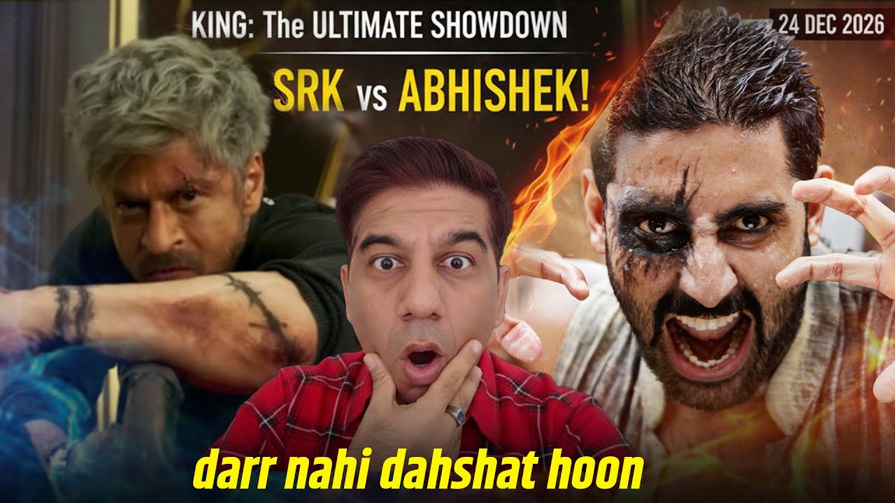SRK vs Abhishek: The ULTIMATE SHIRTLESS Showdown! 🔥 | King Movie Hidden Secret & Budget