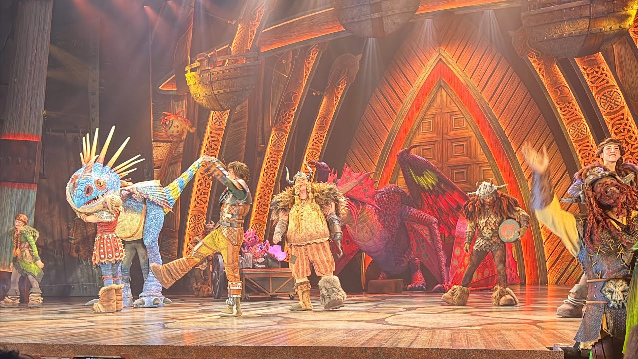 Epic Universe 2026: How to Train Your Dragon Full Show Experience at Isle of Berk !!!