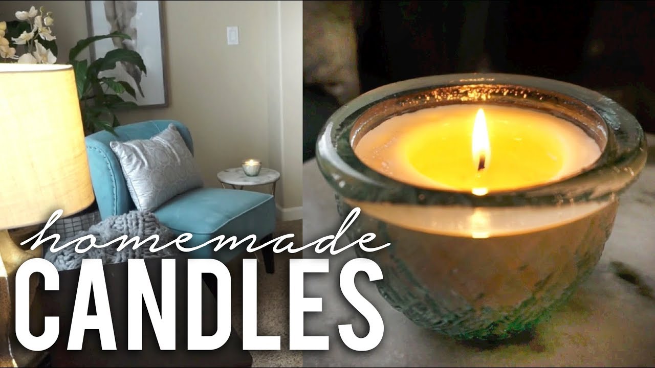 How to Make Scented Soy Candles At Home!