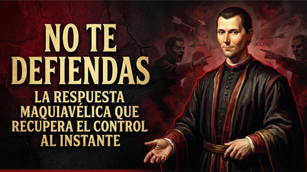 No Te Defiendas: La Respuesta Maquiavélica que Recupera el Control al Instante | Maquiavelo