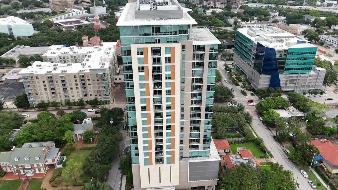 DroneHEET - Cortland Museum District Downtown Houston - 8.30.24 - 4k Drone Video 2