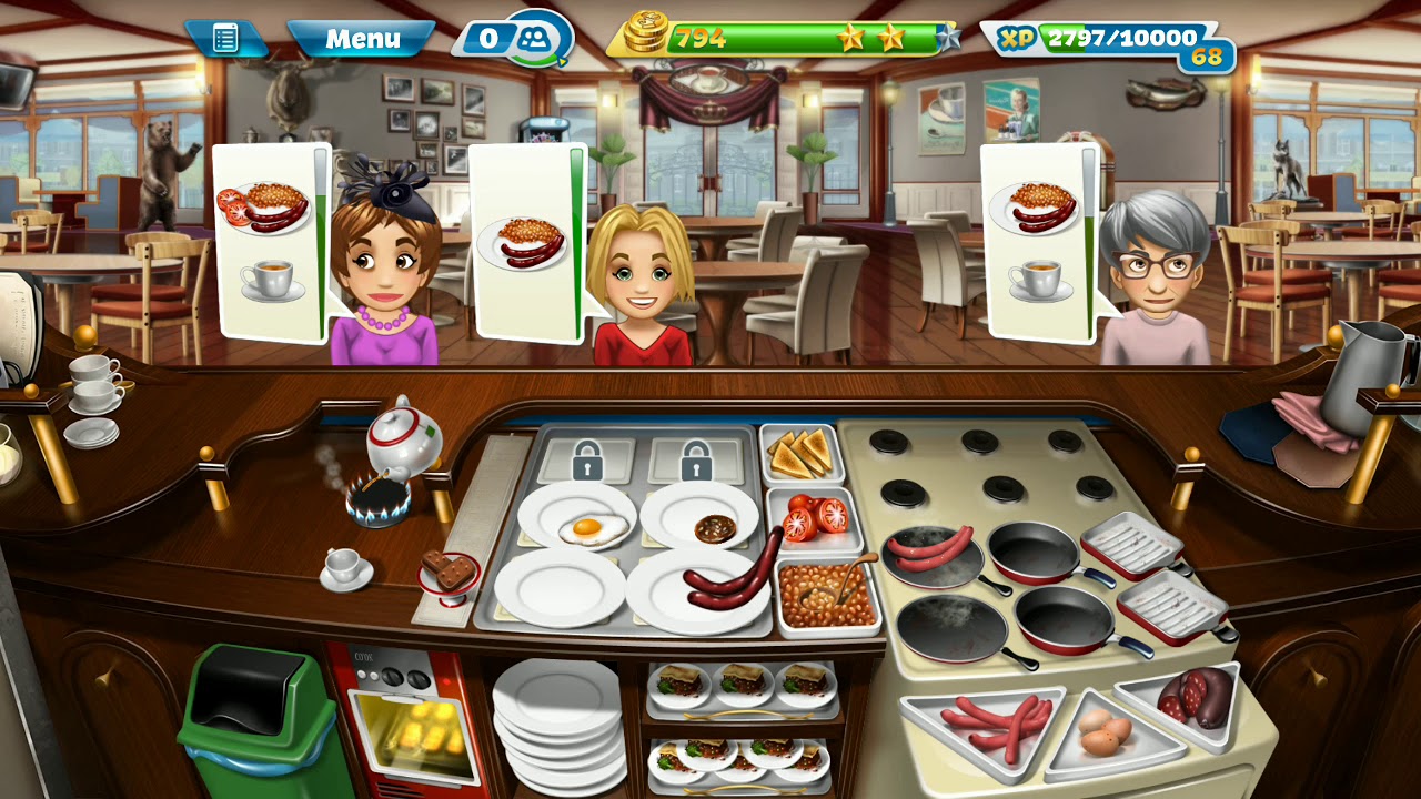 Cooking Fever Day 241 Breakfast Cafe