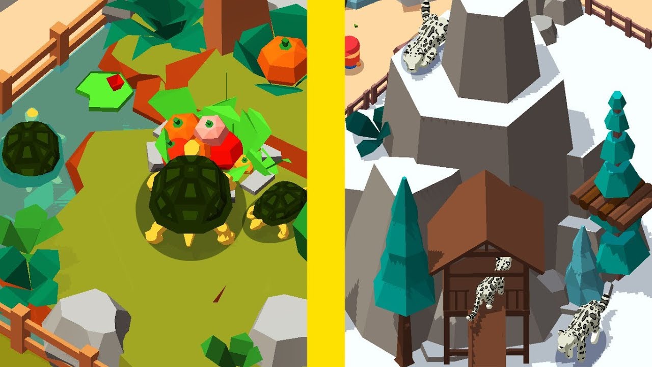 Idle Zoo Tycoon! MAX LEVEL ZOO EVOLUTION PART 2! Idle Zoo Tycoon 3D