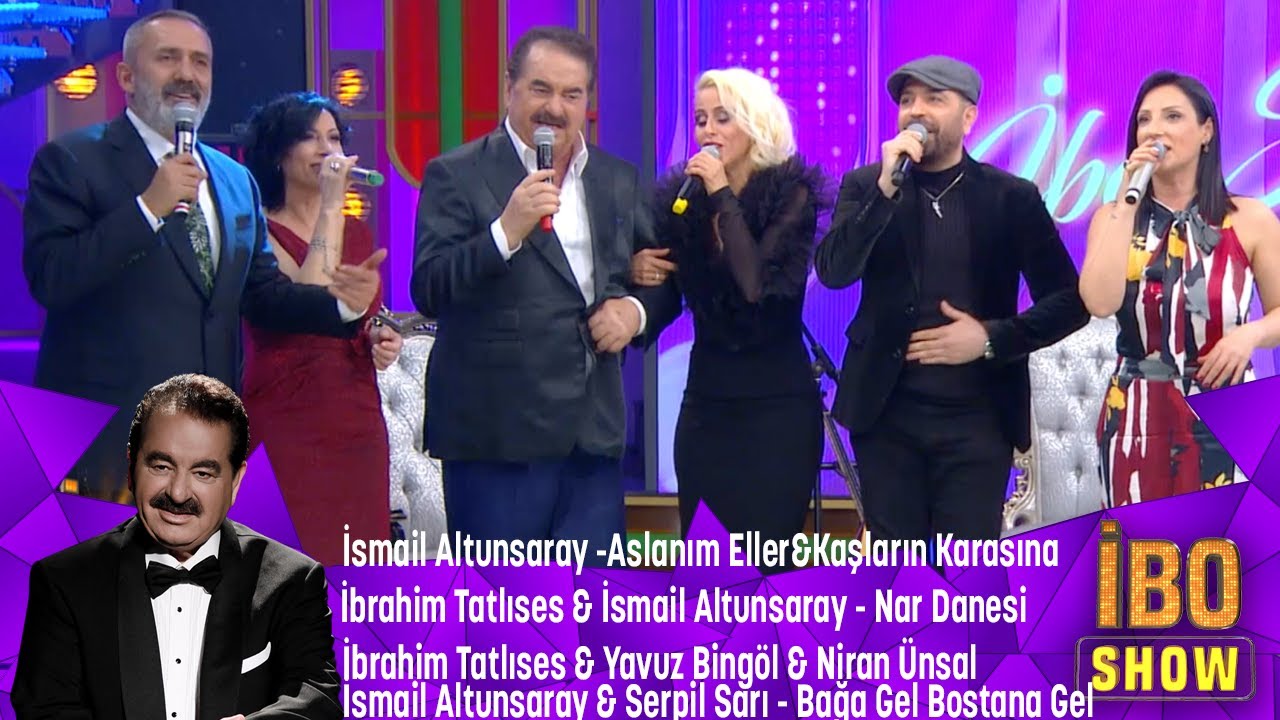 İ.Tatlıses&İ.Altunsaray&Y.Bingöl&N.Ünsal-AslanımEller&Kaşların Karasına&Nar Danesi&Bağa Gel Bostana