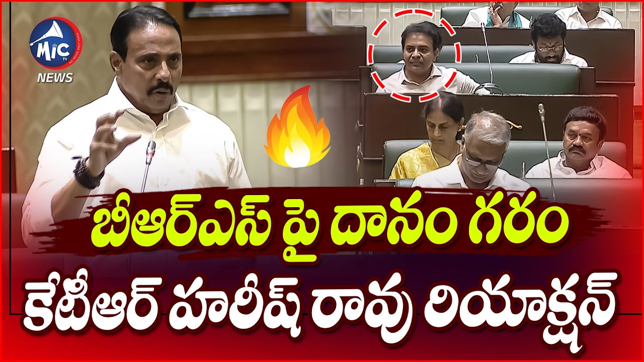 బీఆర్ఎస్ పై దానం గరం | Danam Nagedar Fires ON BRS | KTR | Harish Rao | Mic Tv news