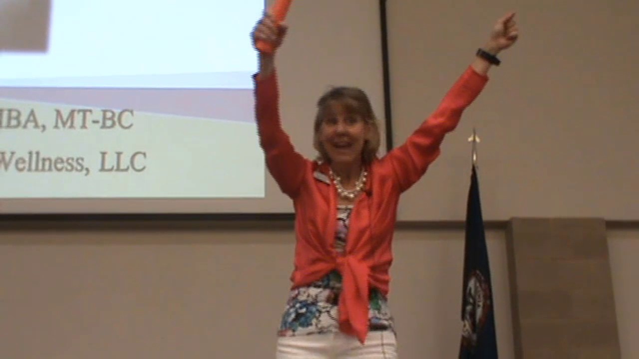 Care and Connect through Rhythm with older adults with dementia with Boomwhackers
