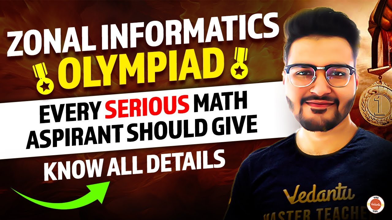 Zonal Informatics Olympiad : Every Math Aspirant Should Give | Know Details | Rajit Sir #olympiads