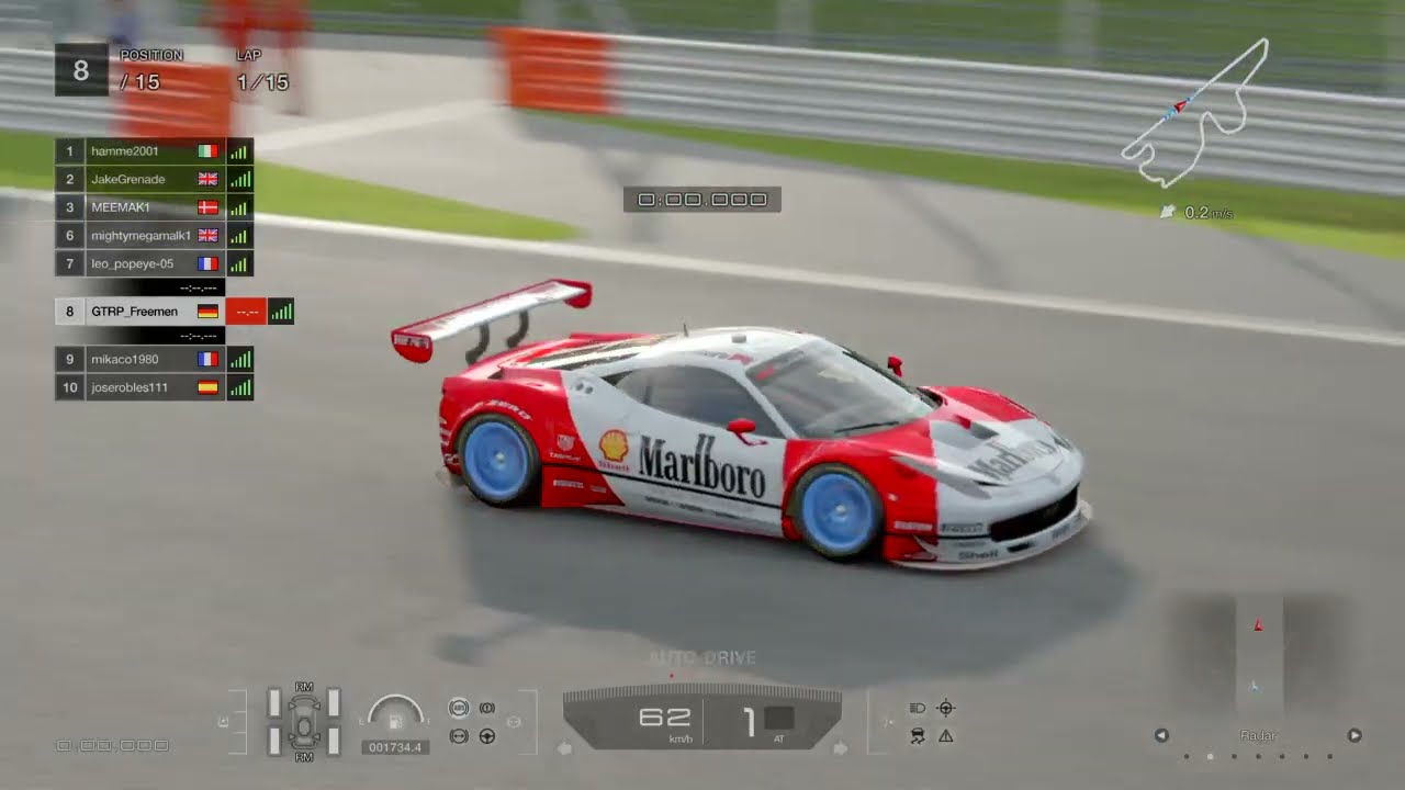 GT 7 | Daily Race | Ferrari 458 Italia GT3 '13