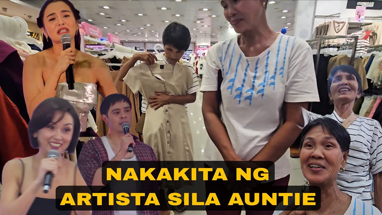 Pinagkaguluhan ng artista sila auntie😀 | Travel Vlog