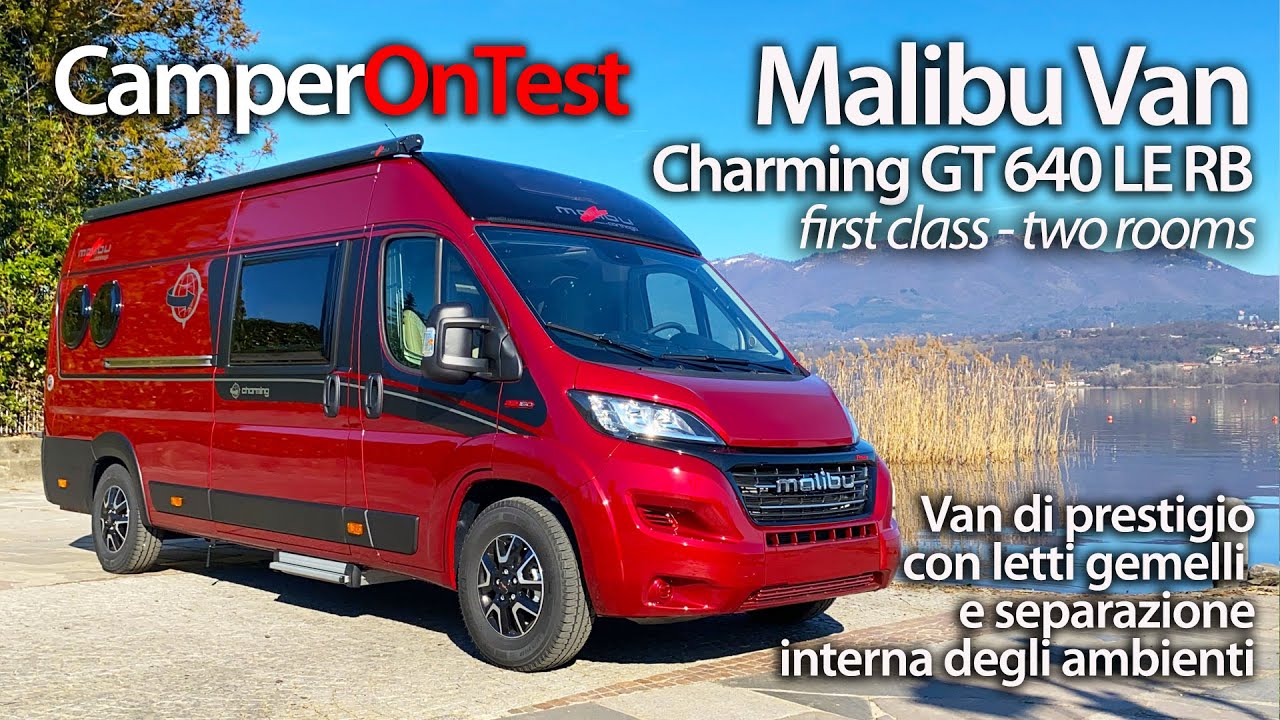 Malibu Van charming GT 640 LE RB: prestigio, letti gemelli e separazione interna degli ambienti