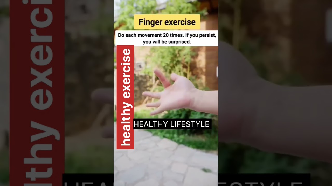 "Simple Finger Exercises for Strength, Flexibility, and Pain Relief"