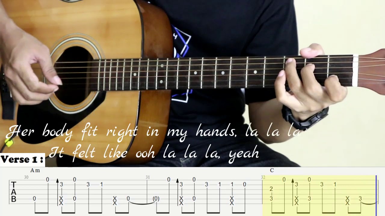 Señorita - Shawn Mendes, Camila Cabello - Fingerstyle Guitar - Tutorial TAB.