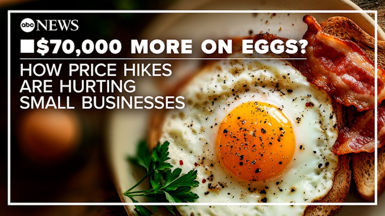$70,000 more a year for eggs: How price hikes are hurting small businesses