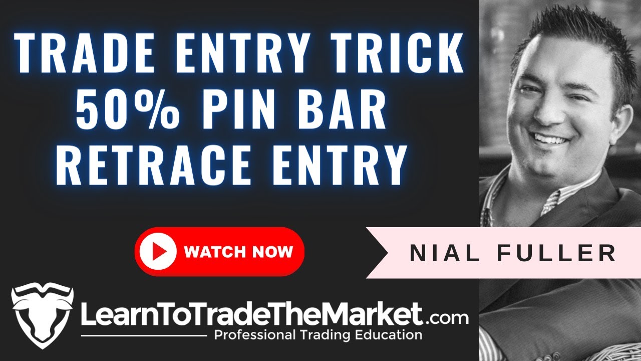Secret Trade Entry Trick - 50% Pin Bar Retrace Entry Method
