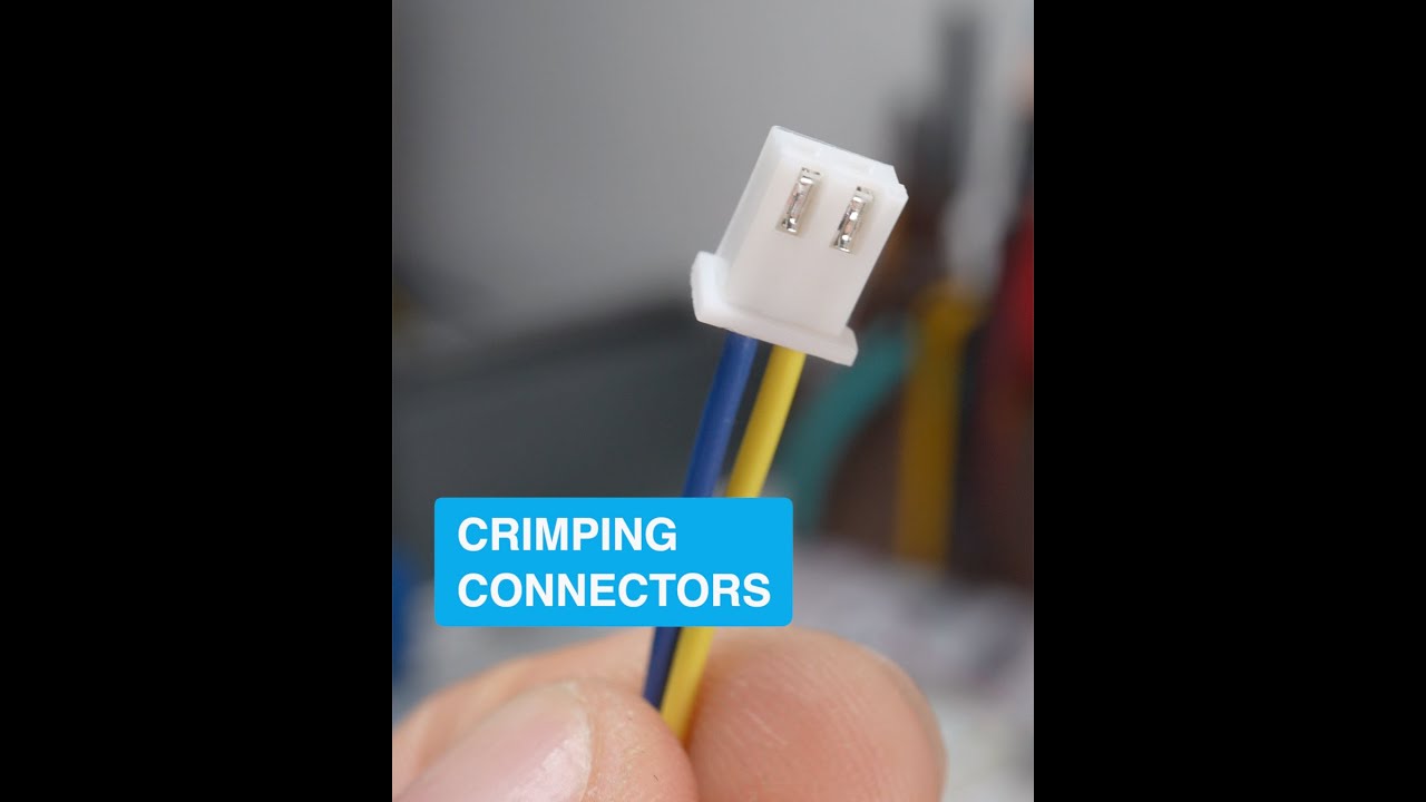 Crimping Connectors - Collin&rsquo;s Lab Notes #adafruit #collinslabnotes