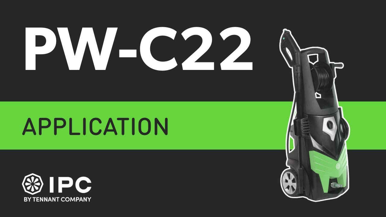 PW-C22 Cold Water High Pressure Washer | Application Video | IPC WORLDWIDE